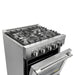 Unique Propane Range /Stove Unique UGP-R30OTHLPSS | Classic Retro 30” Propane Gas Range