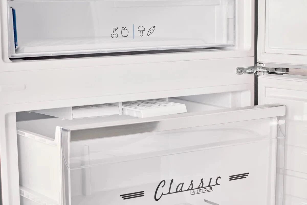 Unique Refrigerator-Freezer Unique UNQ-455L B AC | 455L Midnight Black Bottom Mount Refrigerator