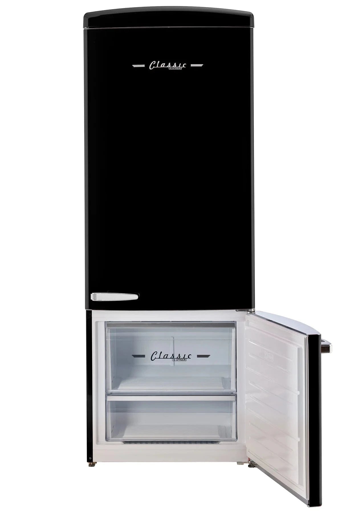 Unique Refrigerator-Freezer Unique UNQ-455L B AC | 455L Midnight Black Bottom Mount Refrigerator