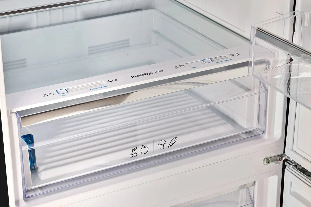 Unique Refrigerator-Freezer Unique UNQ-455L B AC | 455L Midnight Black Bottom Mount Refrigerator