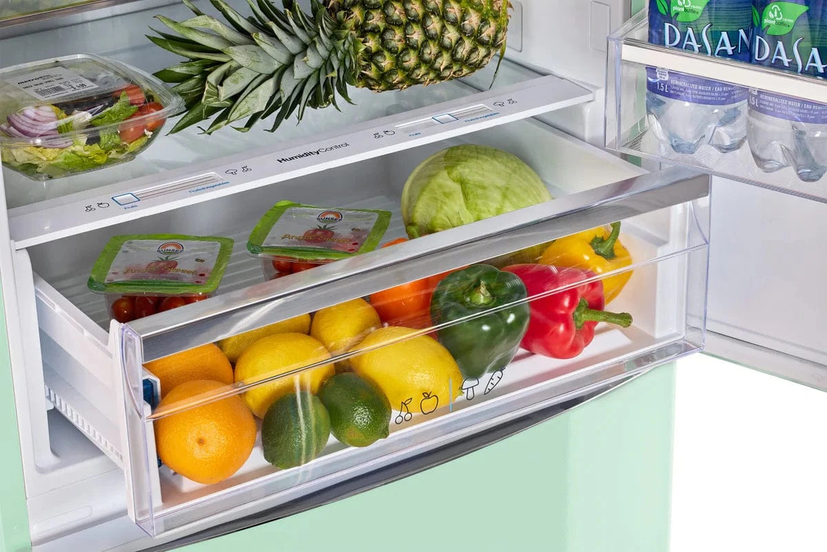 Unique Refrigerator-Freezer Unique UNQ-455L LG AC | 455L Summer Mint Green Bottom Mount Refrigerator