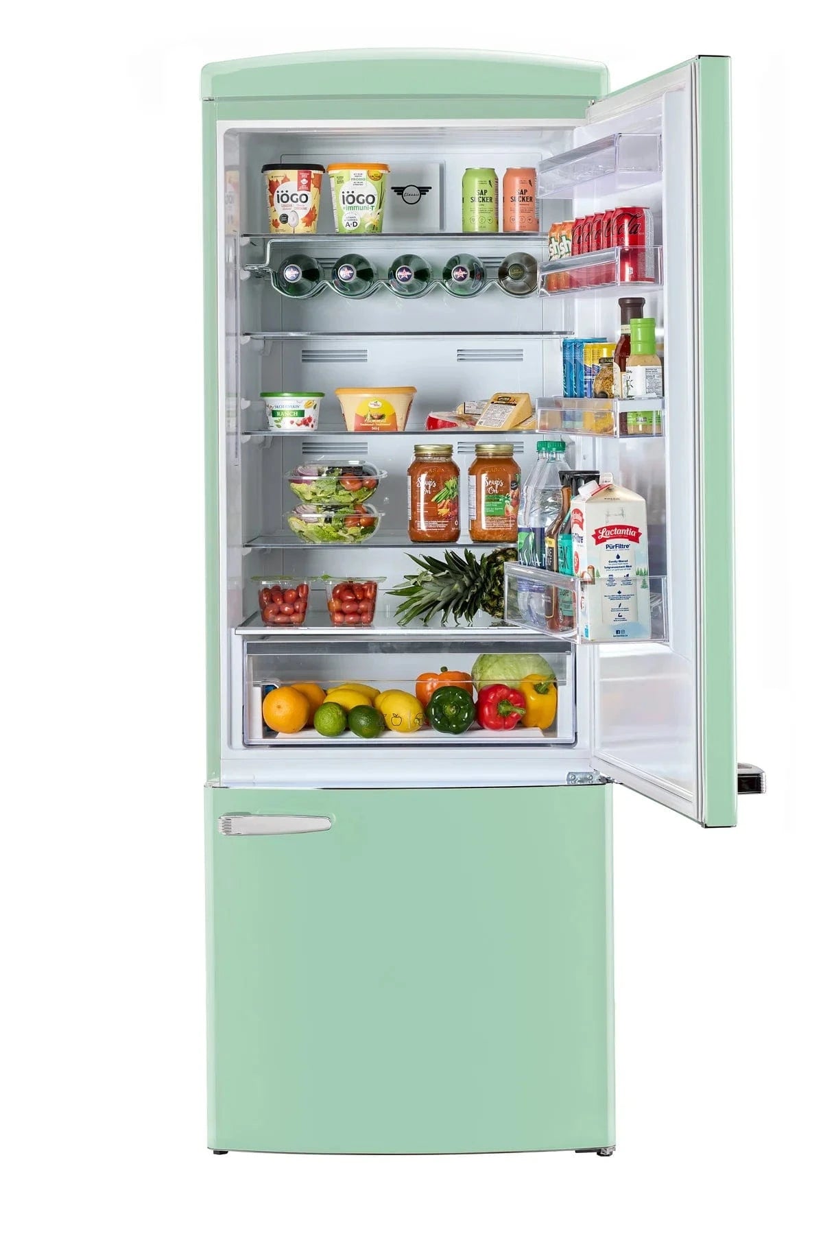 Unique Refrigerator-Freezer Unique UNQ-455L LG AC | 455L Summer Mint Green Bottom Mount Refrigerator
