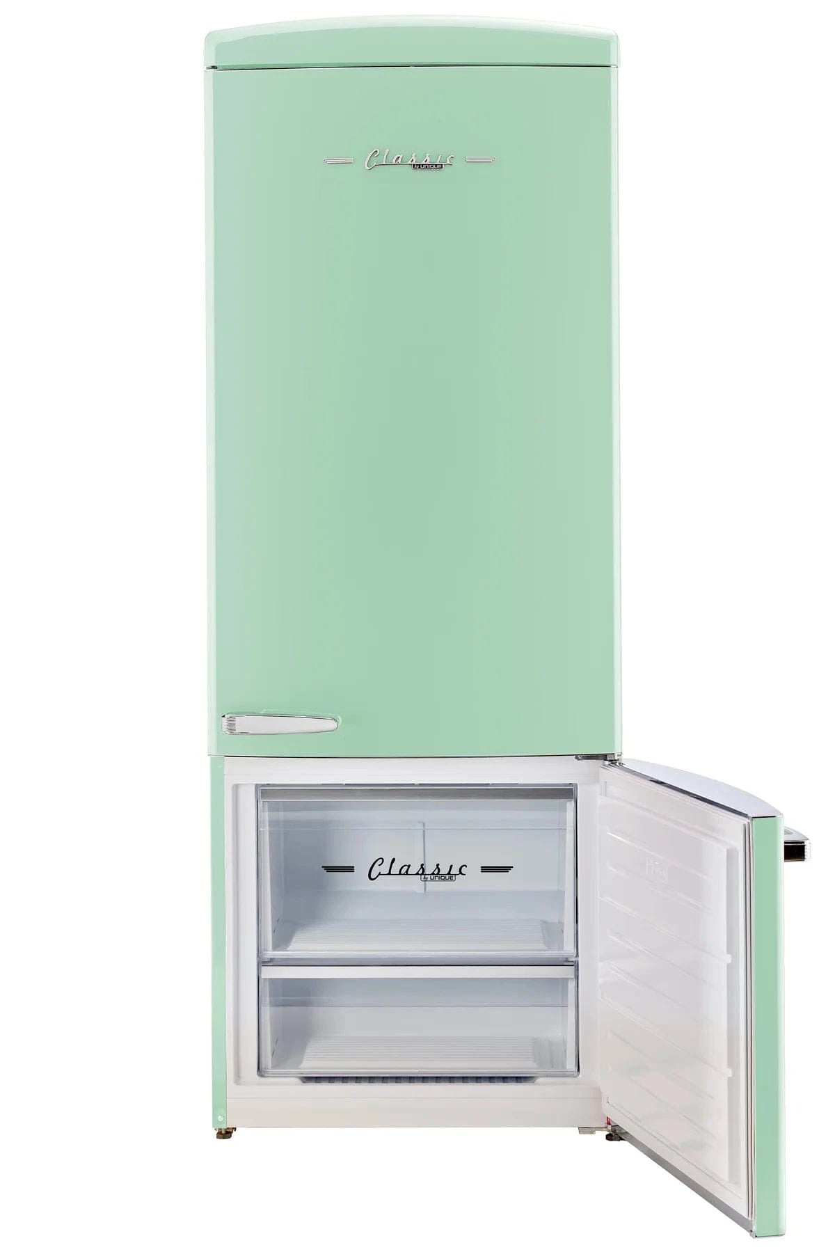 Unique Refrigerator-Freezer Unique UNQ-455L LG AC | 455L Summer Mint Green Bottom Mount Refrigerator