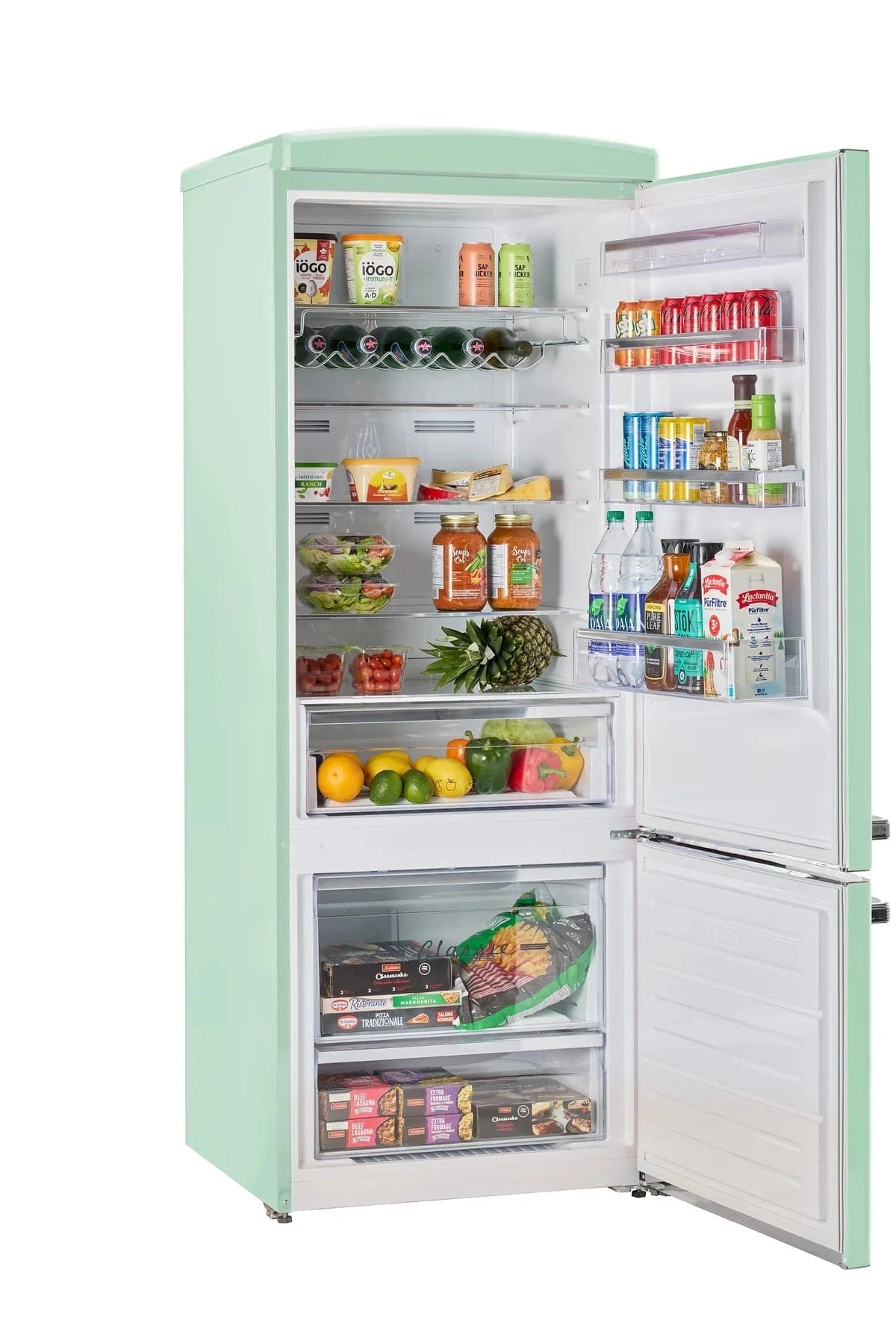 Unique Refrigerator-Freezer Unique UNQ-455L LG AC | 455L Summer Mint Green Bottom Mount Refrigerator