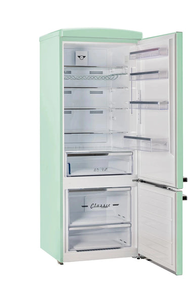 Unique Refrigerator-Freezer Unique UNQ-455L LG AC | 455L Summer Mint Green Bottom Mount Refrigerator