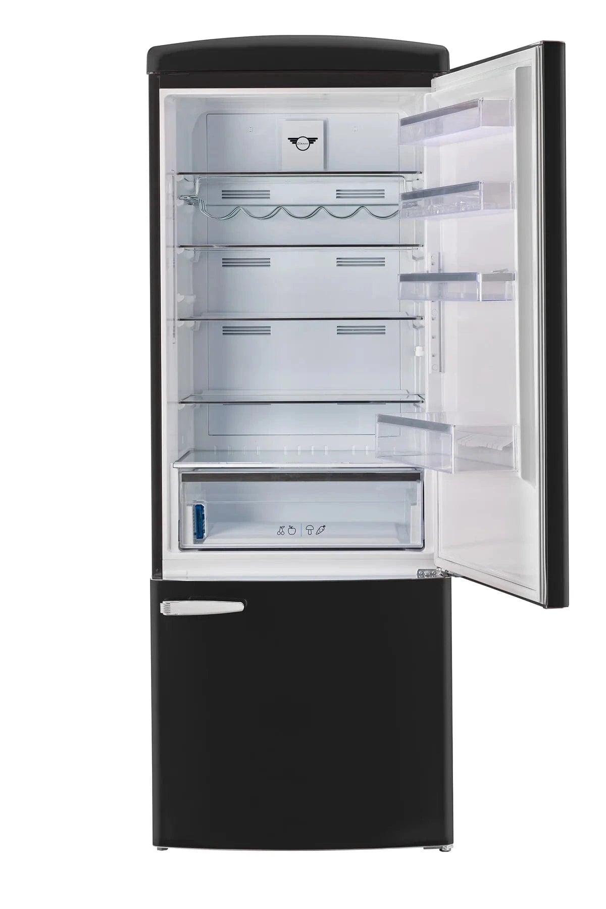 Unique Refrigerator-Freezer Unique UNQ-455L MB AC | 455L Matte Black Bottom Mount Refrigerator