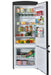 Unique Refrigerator-Freezer Unique UNQ-455L MB AC | 455L Matte Black Bottom Mount Refrigerator