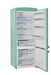 Unique Refrigerator-Freezer Unique UNQ-455L T AC | 455L Ocean Mist Turquoise Bottom Mount Refrigerator