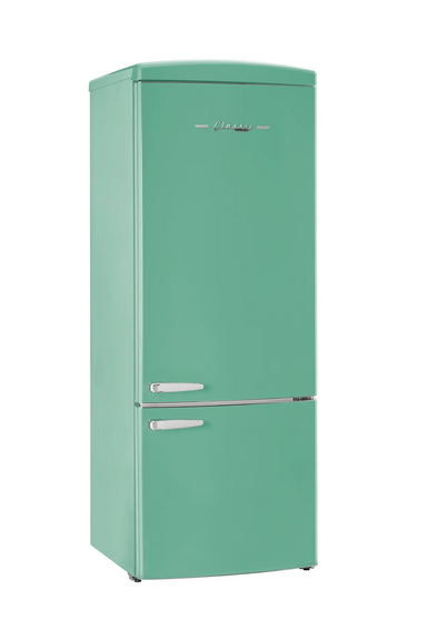 Unique Refrigerator-Freezer Unique UNQ-455L T AC | 455L Ocean Mist Turquoise Bottom Mount Refrigerator