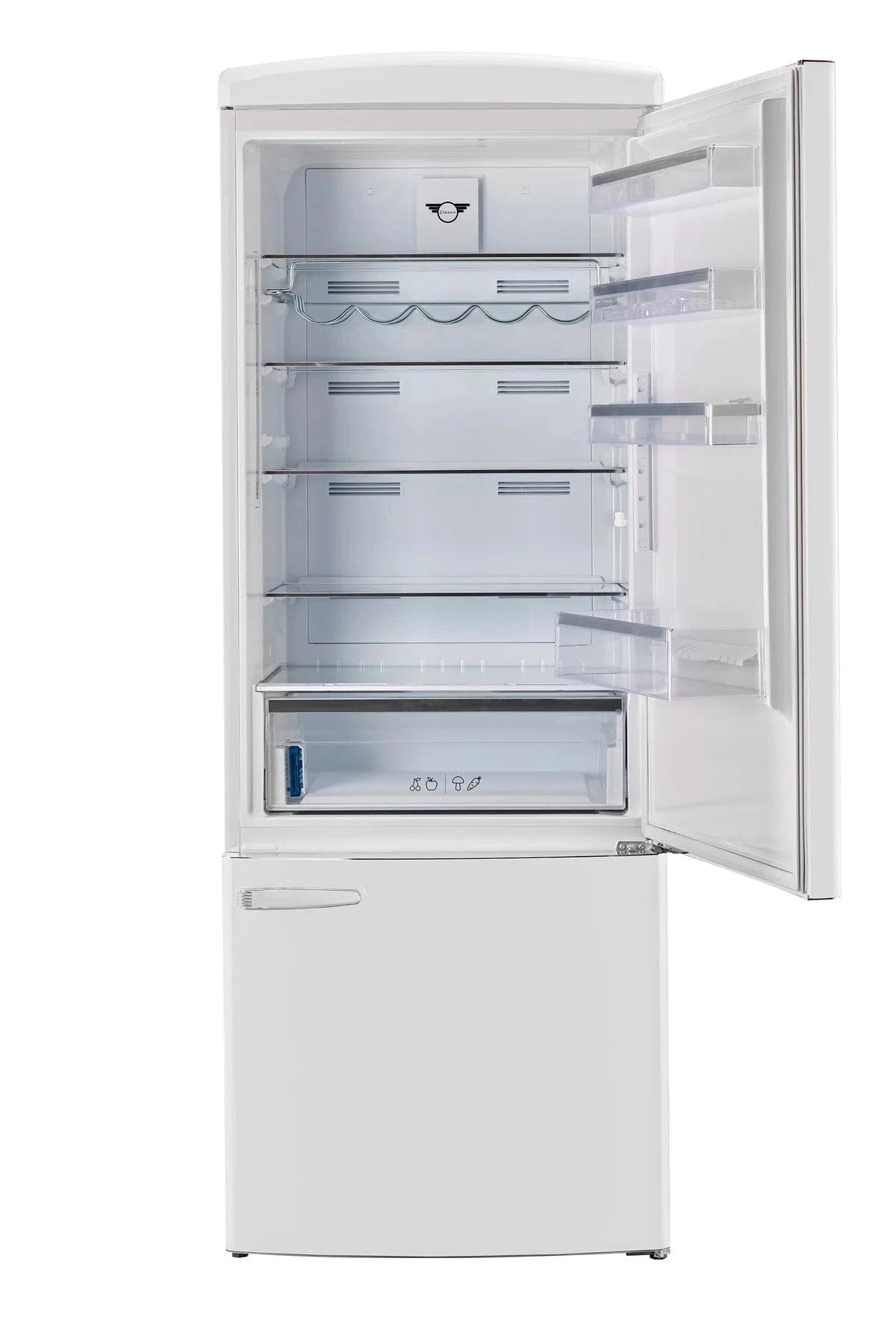 Unique Refrigerator-Freezer Unique UNQ-455L W AC | 455L Marshmallow White Bottom Mount Refrigerator
