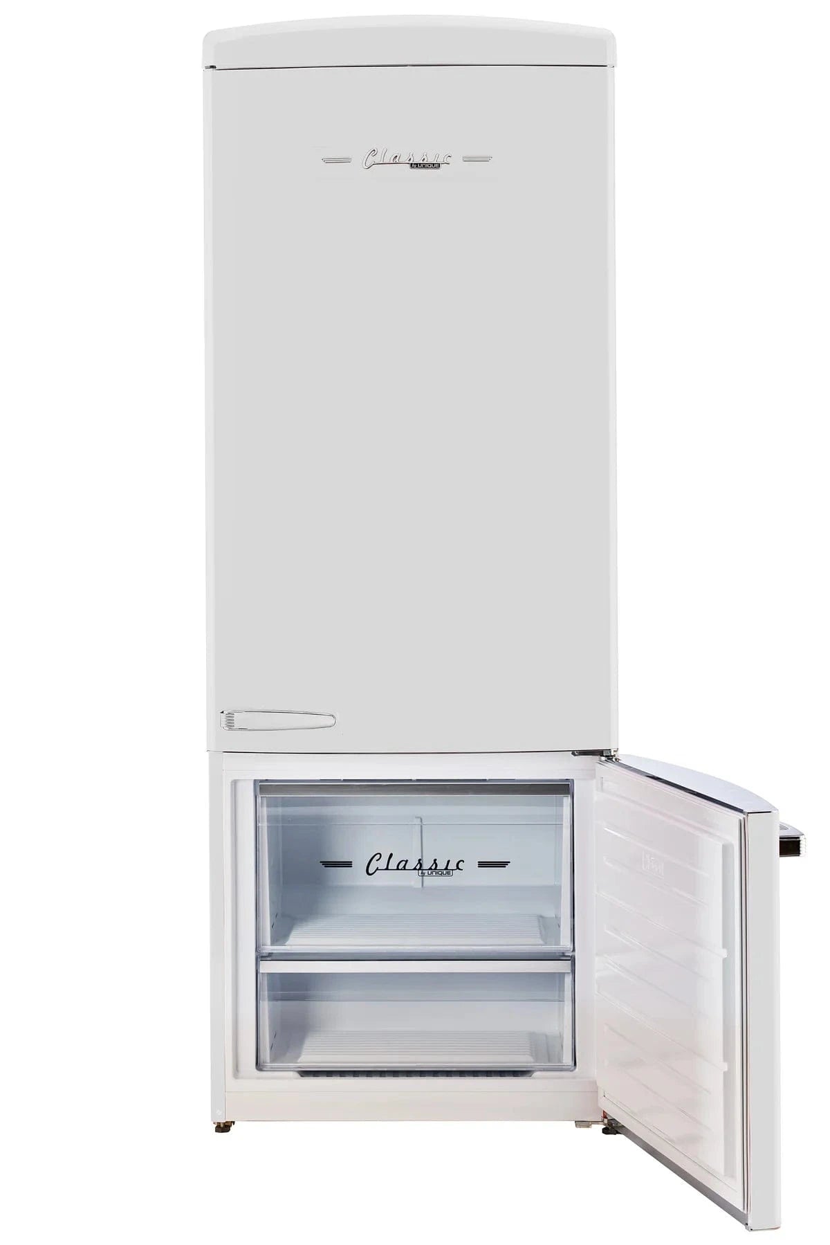 Unique Refrigerator-Freezer Unique UNQ-455L W AC | 455L Marshmallow White Bottom Mount Refrigerator