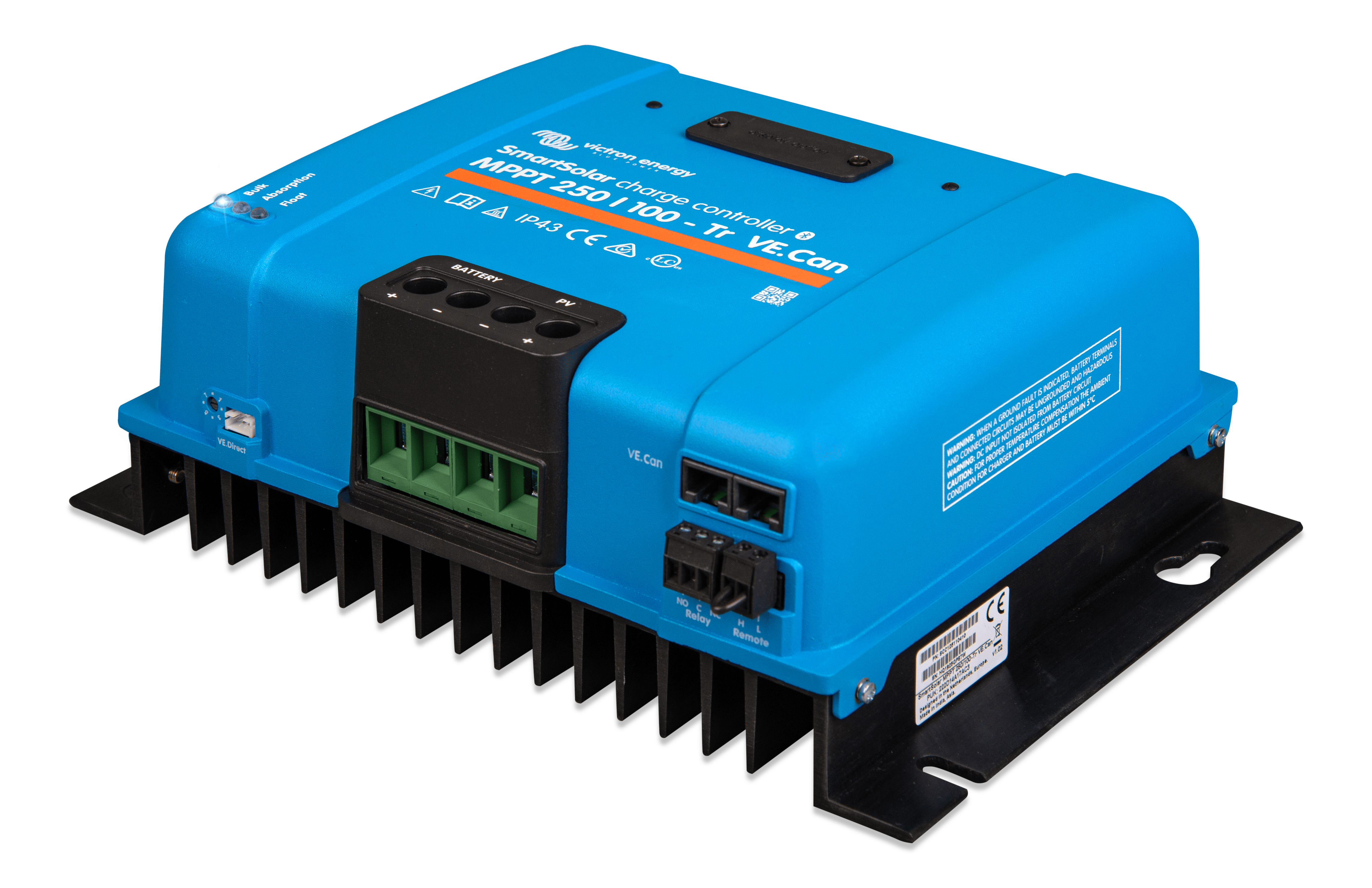 Victron Solar Charge Controllers and Inverters Victron SmartSolar MPPT 250/100 | Solar Charge Controller
