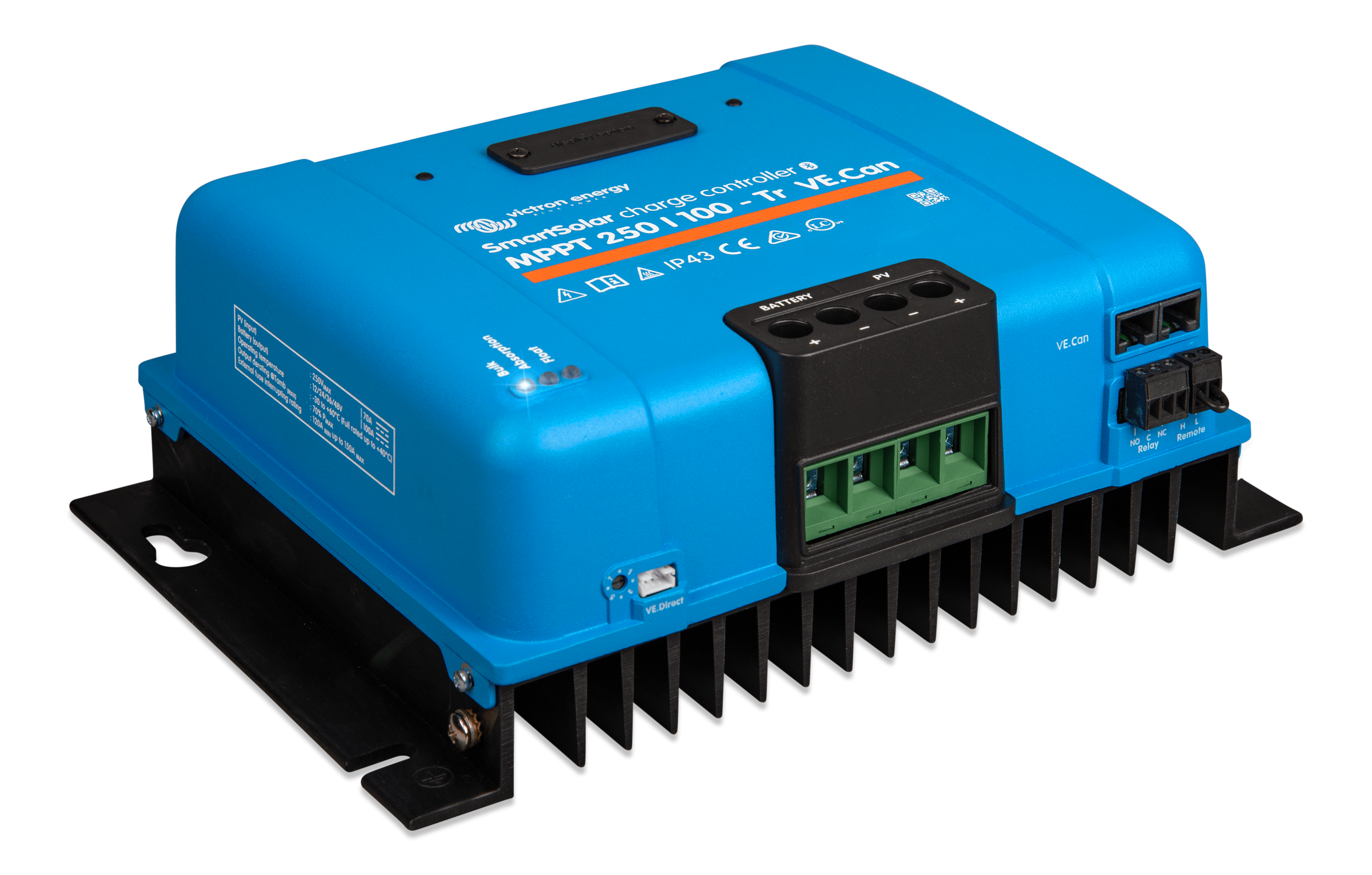 Victron Solar Charge Controllers and Inverters Victron SmartSolar MPPT 250/100 | Solar Charge Controller